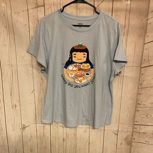 Sonoma Women’s “Sorry did you want some” Graphic Tee,Size XXL, New Without Tag